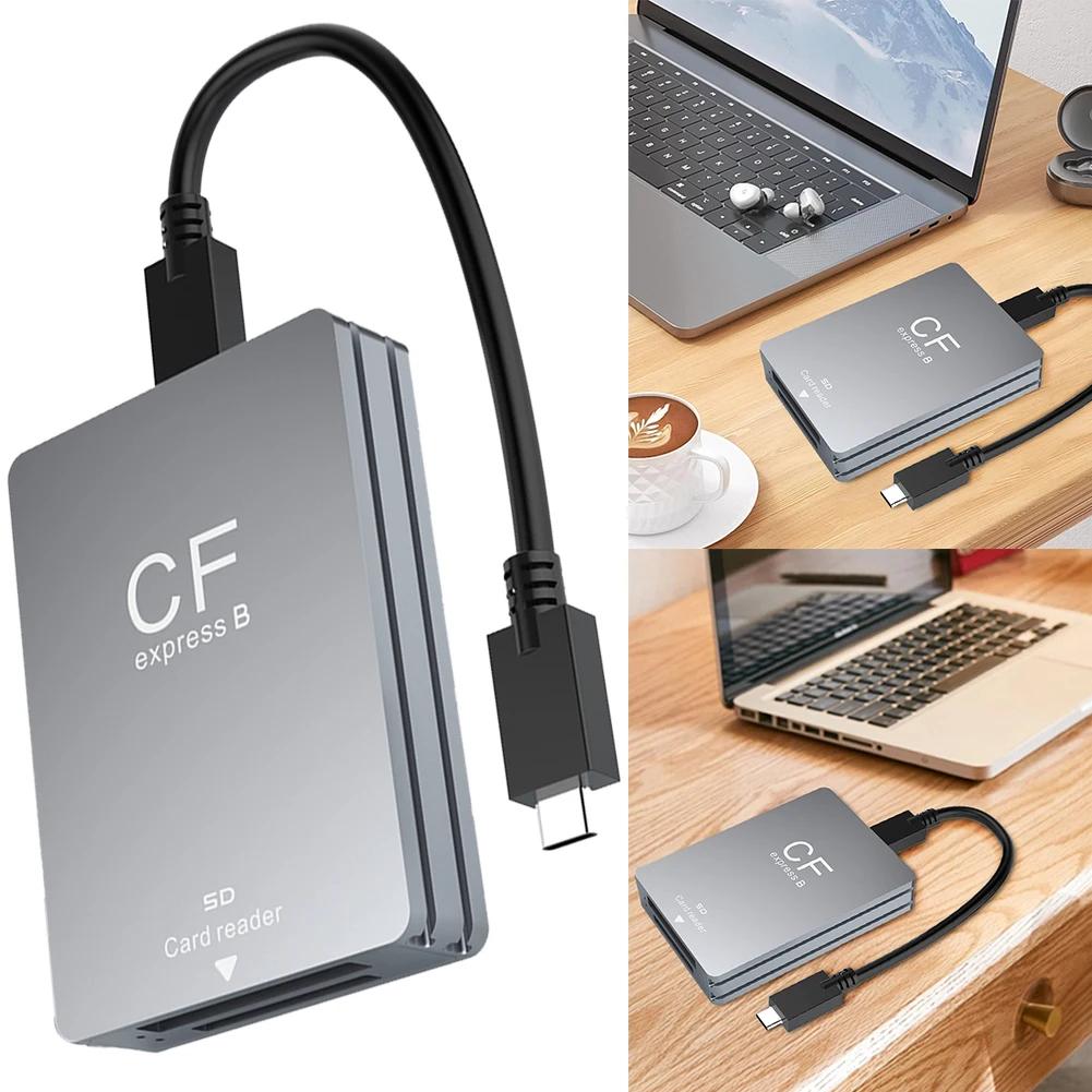2 in 1 CFexpress B Ÿ SD ī , USB C USB C/A ̺ , ȵ̵, ,  OS SLR